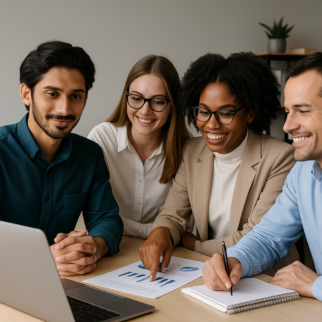 A team of professionals collaborating
